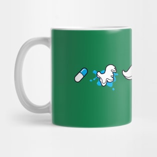 Modern Theory of Evolution T-Rex Dinosaurs Mug